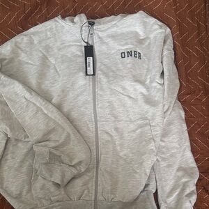 Oner Active Gray Varsity Jacket